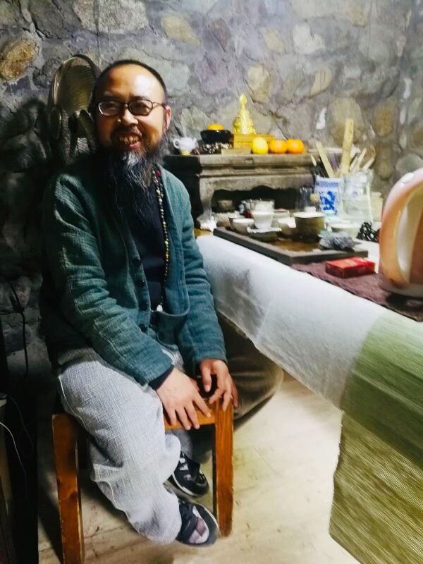 老梆子口楼村旅游拜见农民画家吕小二 ——摄影制作刘群力等