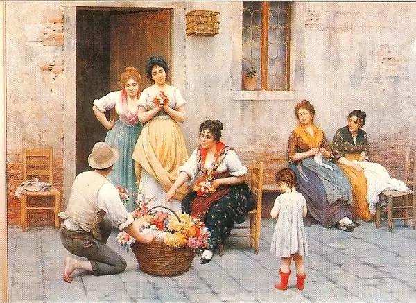 欣赏 | 画家笔下女人的快乐生活