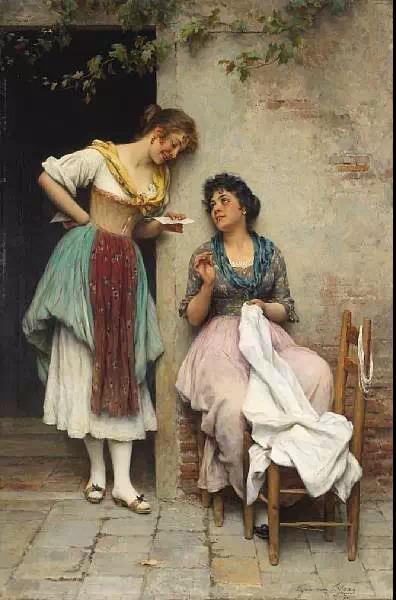 欣赏 | 画家笔下女人的快乐生活