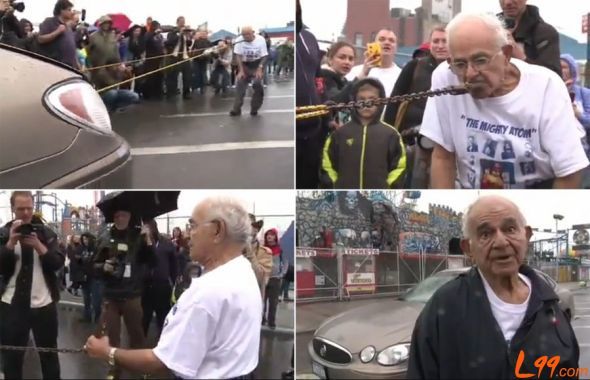 令人汗颜的疯狂老人