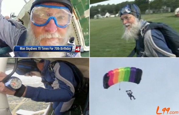 令人汗颜的疯狂老人