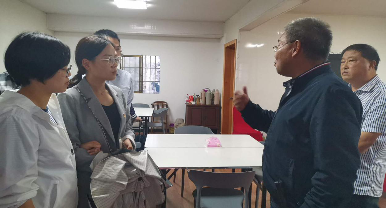 绍兴市委党校教授及学员到金秋家园•长塘头村开展调研